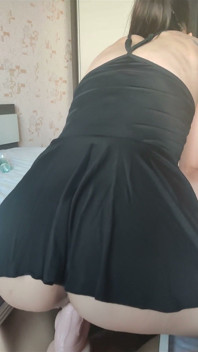 I Ride the Dildo on Top and Had an Orgasm. the Cream Flows Down