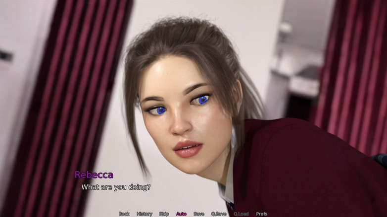 Porngame201: Histórias de Rebecca # 11 - Rebecca tem seu treinamento de bunda