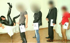 Festa da gozada! 10 paus grandes no fundo dos meus buracos