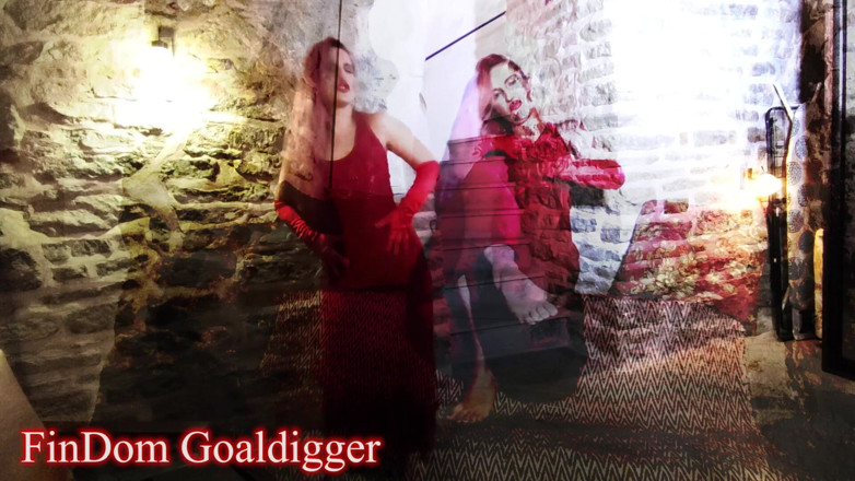 FinDom Goaldigger: Eres solo polvo bajo mis pies