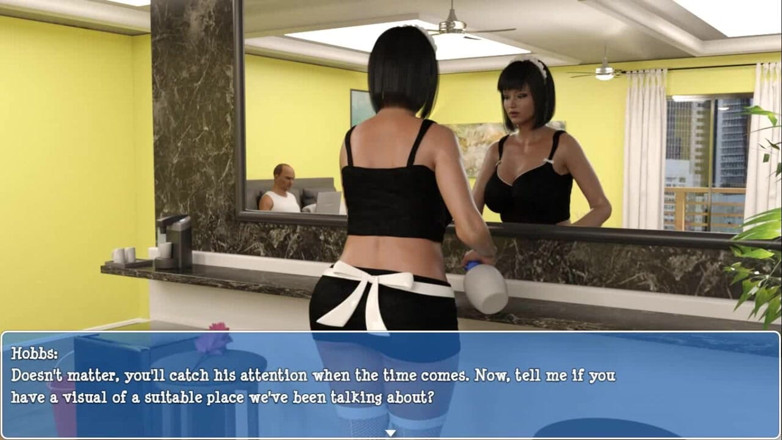 Dirty GamesXxX: Lily of the valley: housemaid with a butt plug in...