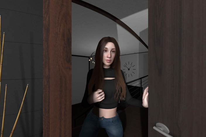 TheDinoDidIt Futa [VR]: Caught Fapping [futa X Futa]