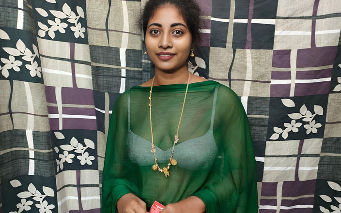 Your Lalitha: Indická tetička skákací zadek anální šukání