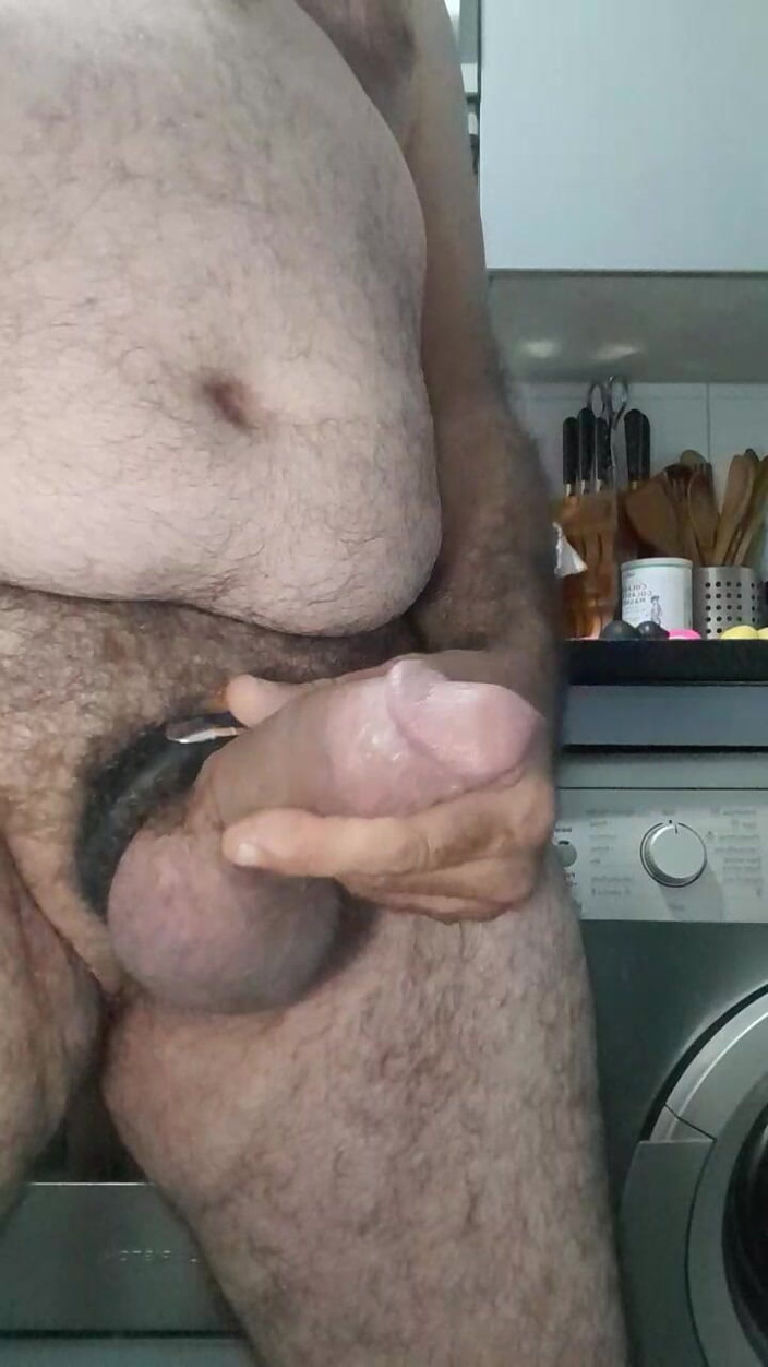 Xauencaliente: Handsome Chubby with Big Fat Cock with Sex Ring and...