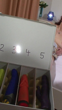 Smiling MILF Dildos Pussy and Sucks It Sloppy