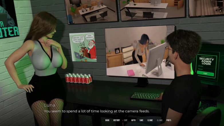 Dirty GamesXxX: In Security: Cuckold Watches His Wife Getting Pounded Rough and...