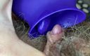 Cute Blonde 666: Primo piano estremo clitoride leccare giocattolo orgasmo figa pelosa