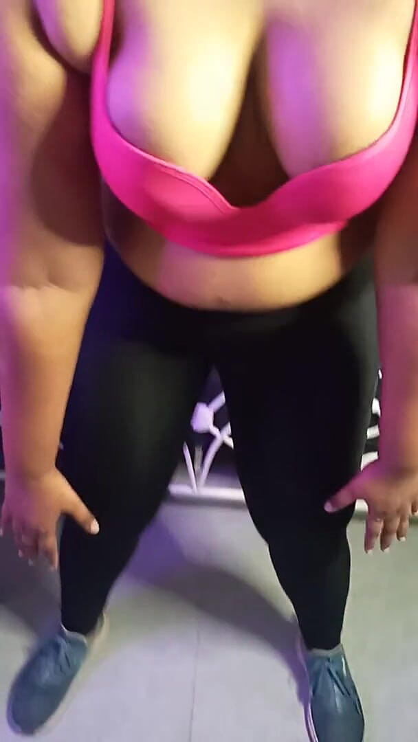 Drooling After Seeing the Neighbor's Sister Working Out (Mommy Smita)
