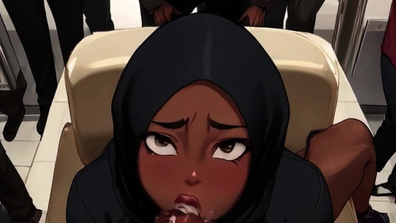Spicy Toons: Grandes peitudas somalis adoram ser usadas de graça no Eid