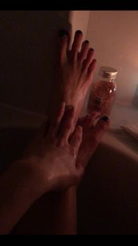 I’m in the Bath.... and You Are Shivering Holding My Fluffy Towel with Your Cock Locked in Its Cage