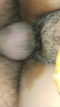 인도 마을 커플 뚱뚱한 와이프 마른 남편