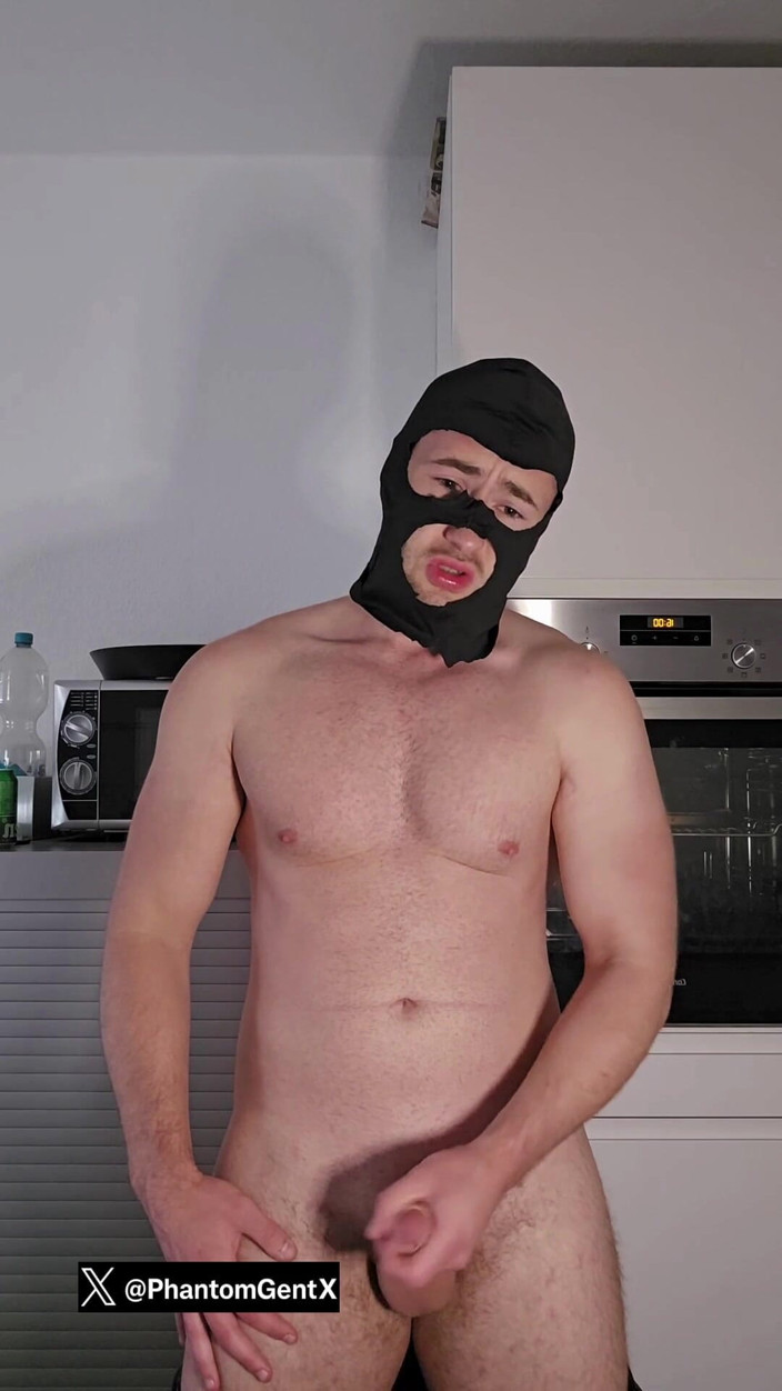 PhantomGentX: Phantomgentx Gay Solo mengusap zakar besar dengan cakap kotor liar -...