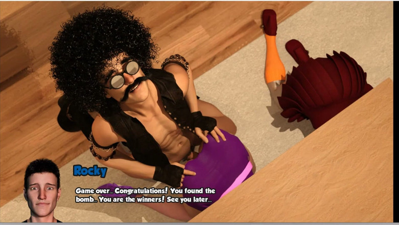XXX Games Bunk: Area 69 - Gameplay - Roleplay - Cosplay - Stepmom and Stepdaughter Threesome