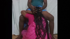 Desi Sathiya: Тамільська дезі домогосподарка робить гарячий мінет у селі, домашнє