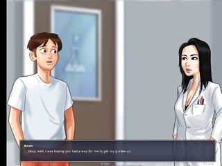 Lana Game plays: Summertime Saga Bahagian 9 - ibu tiri panas teman baik saya