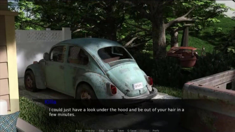 Visual Novels: Pine falls part 20