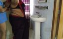 Aria Mia: Tamil Hot Aunty Stand in Front of Mirror &amp;amp; Hair Combined...