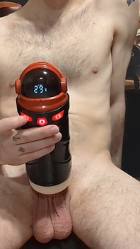 Jahuno Sucking and Vibrating Pocket Pussy Masturbation