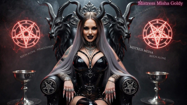 Goddess Misha Goldy: 金色假期。你的鸡巴崇拜金色主义的13条法则