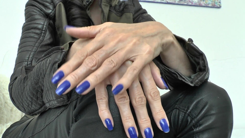 Lady Victoria Valente: Meine Blauen Fingernägel Machen Dich Ganz Schwach, JOI Ruinierter Orgasmus,...