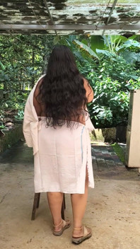 Desi Girl in Topless Sexy Photoshoot, After Shoot Picture