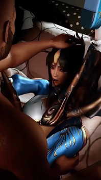 美しさFeng Qing Erファック僧侶 - 3Dアニメーション変態