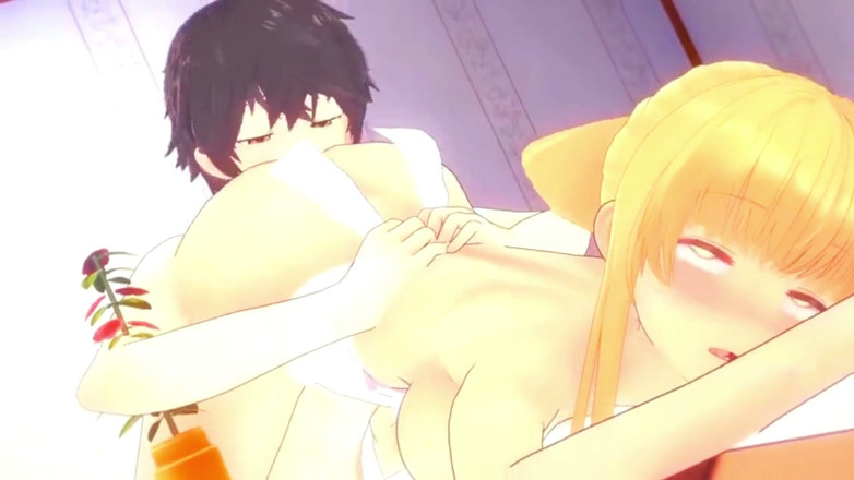 NSFWOtaku: Otonari No Tenshi-sama - Mahiru Shiina Sex intim cu iubitul ei -...