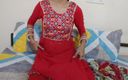 Saara Bhabhi: Zeigt meinen dicken arsch in roten dessous