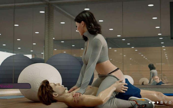 Adultgameplayvideos studio: Ms.denvers - V0.10 část 1 - Gene si sundal Wanda kalhoty a navzájem se...