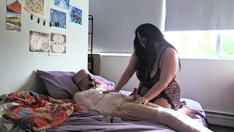 MyPrejacBoyfriend: Mumifierad postorgasm!