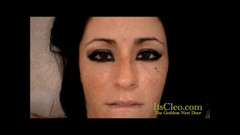 Cleo: 和cleo在床上做爱