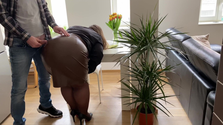 OurFetishLife: Stepmom Loves Cum on Her Natural Saggy Tits