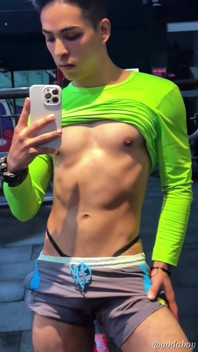 Thong, Gym and Muscles