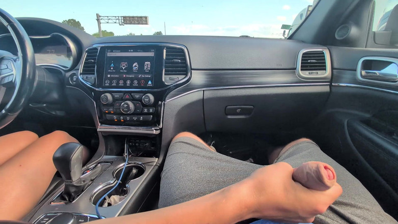 Mimiandevan: Im Ganzen Auto Von Handjob Abspritzen