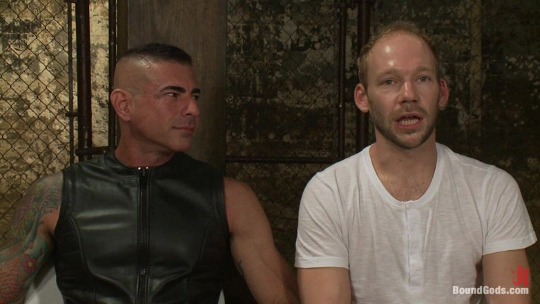 Bound gods: A Bound Gods Member Gets Tied up, Harmed and Fucked...