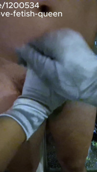 POV Satin Gloves Queen's Cruel Glans Teasing & Ruined Orgasm Handjob