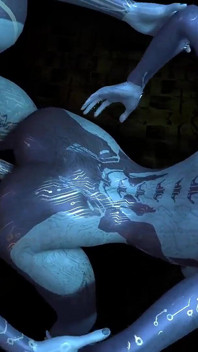 Cortana está teniendo problemas con uno de sus clones | Parodia porno de Halo