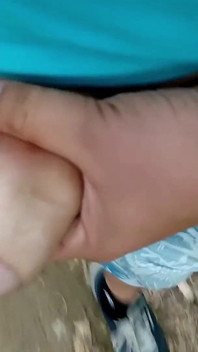 Cheese Di bawah batang kotor foreskin berjalan dengan air mani bocor dan orgasme pancutan mani bahagian 2