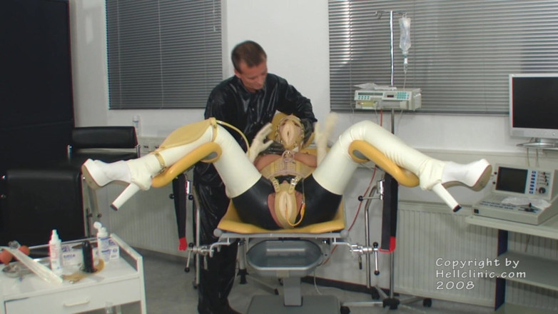 Rubber & Clinic Studio - 1ATOYS: Katheter und bauchsound in latex