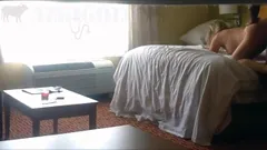 Blonde Hotwife Visits my Hotel Room For Lunch
