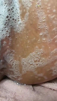 Beautiful Latina Showers to Orgasm