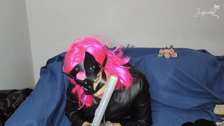 BigBoobCat: Những đường cong tự nhiên của tôi, mặt nạ âm hộ của...