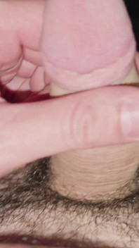 Rauchen Und Spielen Mit Meinem Haarigen Schwanz - Nahaufnahme POV