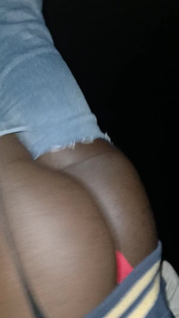 Walking at Night with Booty Cheeks Out