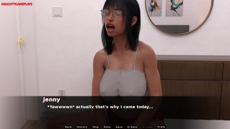 Naughty gameplays: Teman wanita saya mahukan seks bertiga! (curang bahagian 04) - oleh Sieglinnde