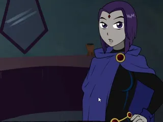 18titans, épisode 2 - branlette starfire
