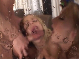 Hot Sex Party: Man fucks two women faces at the same time