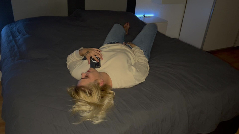 Bonieclydeerotik: Masturbation Porn Watching Horny Foreplay Blonde Wet Horny Aroused Pussy...