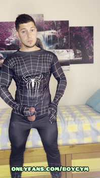 Zakar Susu Spiderman! Awak Tahu Di mana Tonton Saya Dalam Tindakan!