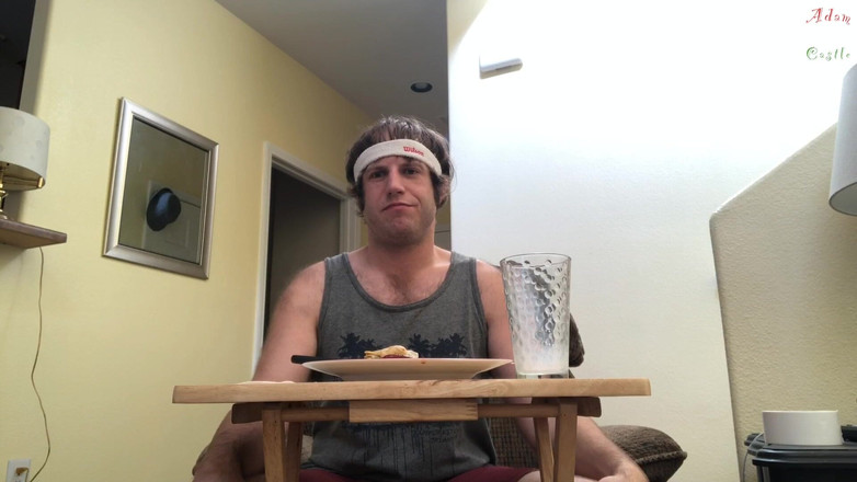 Adam Castle Solo: Eatin Burrito，JO和情人吞精 CEI